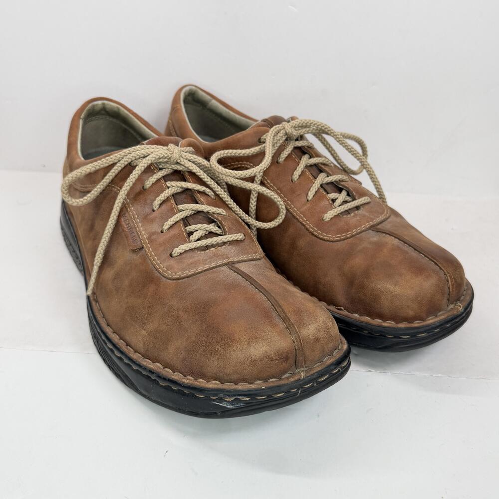 Merrell World Summit Shoes Mens Size 11 Brown Leather Casual Comfort Sneakers